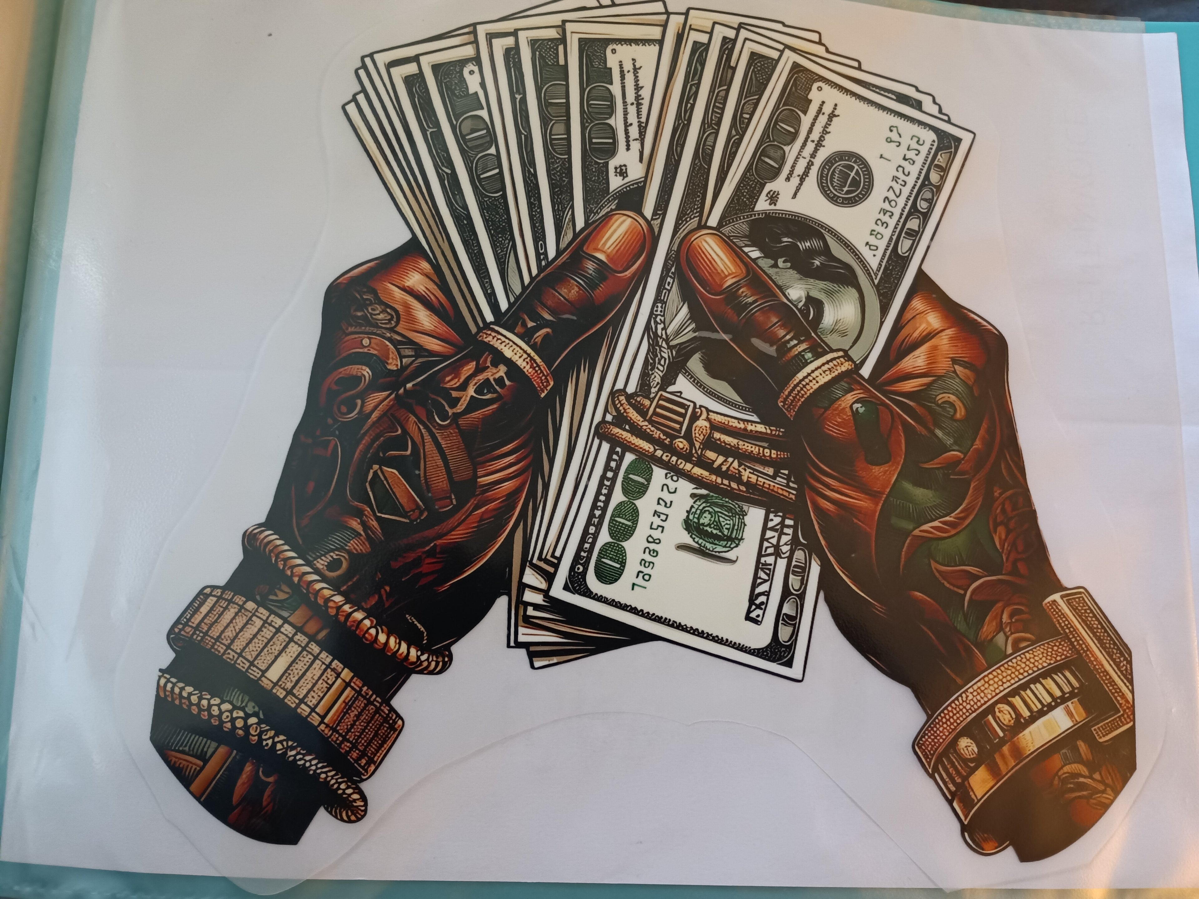 Money hands